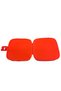 Lunch Box 4 Compartments Mustang Red Color 1 Piece Food Storage Container with Male Figure Lunch Bag - 2