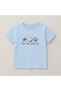 Sea Crew Neck 100% Cotton Printed Short Sleeve Children's and Teenage T-Shirt