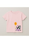 Pig Crew Neck 100% Cotton Printed Short Sleeve Children's and Teenage T-Shirt
