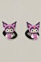 Kuromi Rubber Buckle 2 Pack