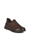 Brown Nubuck Genuine Leather Women's Casual Shoes 2250906K Z - 3