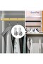 Closet Rod End Flange Bracket Supports Furniture Hardware Accessories Wardrobe Tube Support - 5