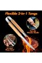 Barbecue Stainless Steel Grilling Tools Set 24 in 1 including Spatula, Tong, Fork, Knife, Brush - 5