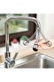 360-Degree Flexible Faucet Aerator, Chrome-Plated, Universal Fit, Splash-Free - 4