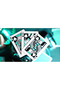 Limited Noc3000X3: Silver/Teal (Species X) Game Cards - 3