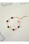 Gold Color Steel Small Size Figured Unisex Bracelet