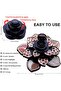 Plum Blossom Rotating Air Cushion BB Makeup Case - All in One Set with Eyeshadow, Lipstick, Conceale - 3