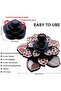 Plum Blossom Rotating Air Cushion BB Makeup Case - All in One Set with Eyeshadow, Lipstick, Conceale - 4