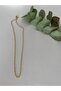 Xuping Dorika Top Striped Model Gold Chain Necklace - 3