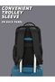 Armour 24L Laptop Backpack with Trolley sleeve For Men & Women (Black) - 5