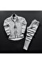 Brooklyn Printed Hooded Tracksuit Set