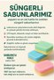 Natural Sponge Soap with Pineapple Extract (Helps Repair Sunken and Strawberry Legs) 130-140 Gr - 7