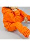 Orange Hooded Children's Tracksuit Set Unisex - 2