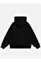 Unisex Teddy Cowboy Printed Hooded Fleece Oversize Sweatshirt - 2