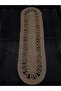 Oval Model Jute Fabric Patterned Runner - 4