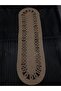 Oval Model Jute Fabric Patterned Runner - 5