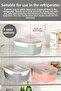 2 Tiers Locked Lid Food Container - Compartmented Lunch Box Diet Nutrition Box Sauce Bowl Fork Spoon Pink - 4