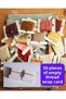 50 Pieces Cardboard Yarn Winding Card Muline Yarn Winding Card