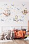 Kids Next Door Team Cute Pilot Animals Kids Room Wall Sticker Set - 2