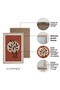 Natural Wooden Framed 3-Piece Painting Set Hpn065 - 3