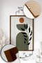 3 Piece Real Wood Colored Framed Painting Set - Model 6 - 2