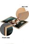 One Piece Wooden Frame Look Dog Printed Mdf 48X33 cm Painting - Model 18 - 2
