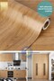 Self Adhesive Textured Wood Look Premium Kitchen Wall Cabinet Finish 60Cmx100Cm