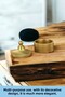 Decorative Box with Lid Multi-Purpose Box Jewelry Box Gold Color Model 15 - 3