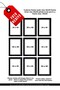 9 قطع 30X40 إطار MDF أسود - إطار صور متعدد - إطار A3 - 7