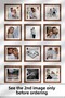 12 قطعة إطار 20x20 - إطار Kemençe - إطار مربع MDF - مجموعة إطارات صور متعددة - 7