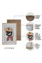 Natural Wooden Framed 3-Piece Painting Set Hpn012 - 3