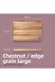 Luxury Cutting Board Chestnut Large Size - 2