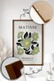 3 Piece Real Wood Colored Framed Painting Set - Model 13 - 2