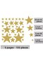 Star Wall Sticker - 2.5 - 5 - 7.5 - 10cm Mixed Sizes - 155 Pieces - 5