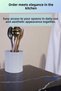Countertop Cutlery Decorative Vertical Cutlery Cylinder Cutlery White Color Model 90 - 2