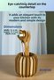 Countertop Cutlery Decorative Vertical Cutlery Cylinder Cutlery Gold Color Model 79 - 3