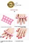 5Pcs Flexible and Comfortable Manicure Pedicure Set - Hand Foot Nail Polish Finger Separator Sponge Apparatus - 3