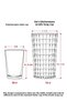 Allegra Transparent Set of 6 Glasses 750 ml Acrylic Material - Not Glass Shatter-Resistant - 4