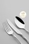 Adriana Simple 12 Person 84 Piece Leather Boxed Fork Spoon Knife Set - 5