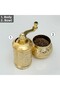 Yellow Zamak Black Pepper Hand Mill Grinder 11 cm - 6