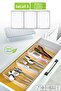 Set of 3 Modular Cutlery Set Kitchen Organizer Drawer Organizer Knife Holder Ladle Holder