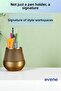 Pen Holder Desk Pen Holder Organizer Pen Holder Gold Antique Color Model 88 - 4