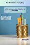 Pen Holder Desk Pen Holder Organizer Pen Holder Gold Color Model 81 - 3