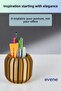 Pen Holder Desk Pen Holder Organizer Pen Holder Gold Color Model 79 - 5
