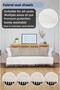 Seat Cover 115X210 cm Sofa Sofa Bed Duvan Armchair Cover Cotton Washable Plain Shawl