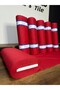 Duvet Cover - Sheet Holder Multi-Purpose Fabric Dark Red 240 cm - 4