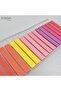 شريط رفيع 320 ورقة ملونة شفافة Post-it Post-it Post It. ملصق ملصق لعلامة الكتب - 4