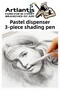 24 Colors Conqueror Pastel Paint 35X50Cm Ring Binder Spralied Painting Notebook Pastel Dispensing Pen 15 Sheets Painting - 7