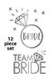 Bride to Be Foil Rose Gold Foil Balloon Bride Bachelorette Party Supplies Party Bride Set - 7