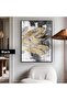 Amazing | Feather Pattern Gray Bronze Elegant Model | Framed Tempered Glass Table Single Vertical
